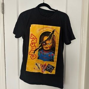 Chucky Black T-Shirt Halloween horror nights collectors